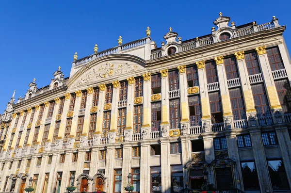 Maison des 公爵德布拉本特在盛大的地方在布鲁塞尔，比利时 — 图库照片