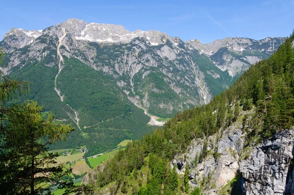 Região dos Alpes da Limetona Setentrional na Áustria — Fotografia de Stock