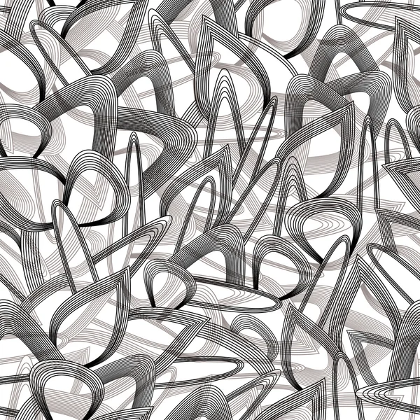 シームレスな抽象的な線のベクトルの背景. — ストックベクタ