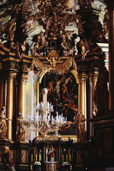 Interior dari kuil Order of st Andrew di Lviv (Ukraina ) — Stok Foto