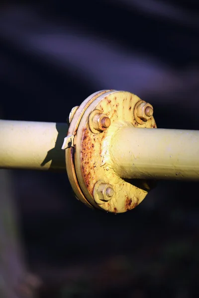 Industry gas and oil pipes — Stock Photo, Image