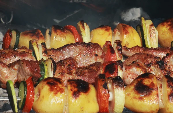 Barbekü (kebab) — Stok fotoğraf