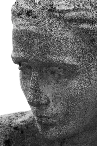 Ansikte av en kvinna (staty) — Stockfoto