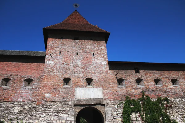 Die Ruinen der Burg aus dem 16. Jahrhundert — Stockfoto