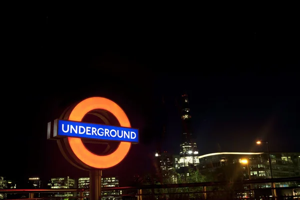 London tube teken — Stockfoto