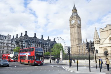 London Street Scene clipart