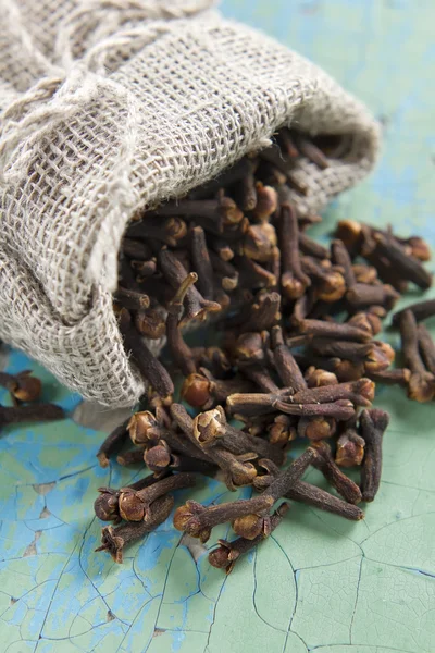 Clove in the bag — Stock Photo, Image
