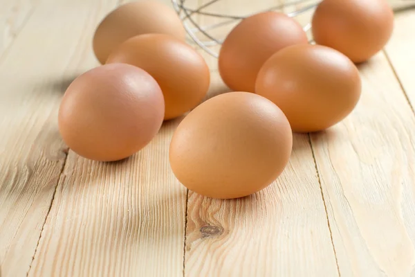 棕色鸡蛋 — 图库照片