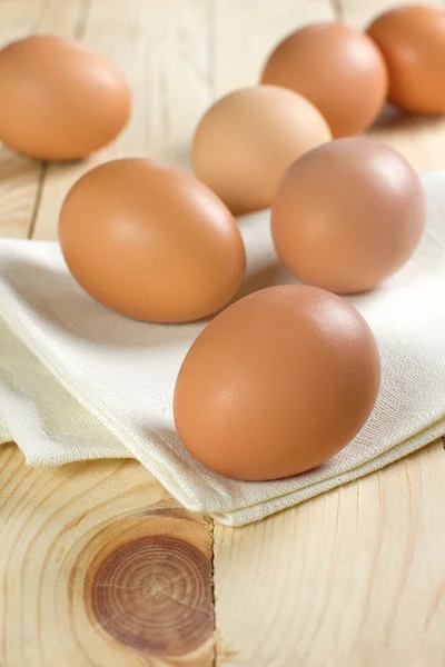 茶色の鶏の卵 — ストック写真