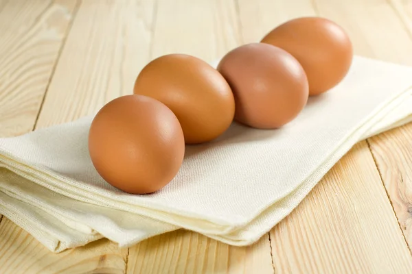 Barna csirke tojás — Stock Fotó