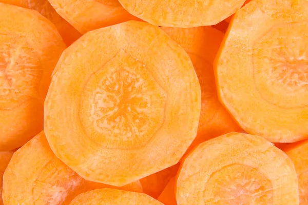 Affettato sfondo carota — Foto Stock