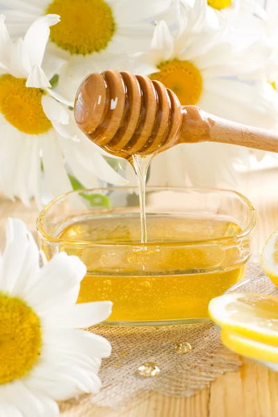 Miele al limone — Foto Stock