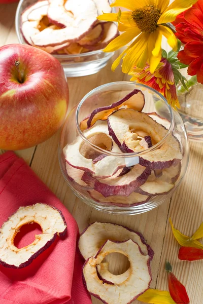 Manzanas secas — Foto de Stock