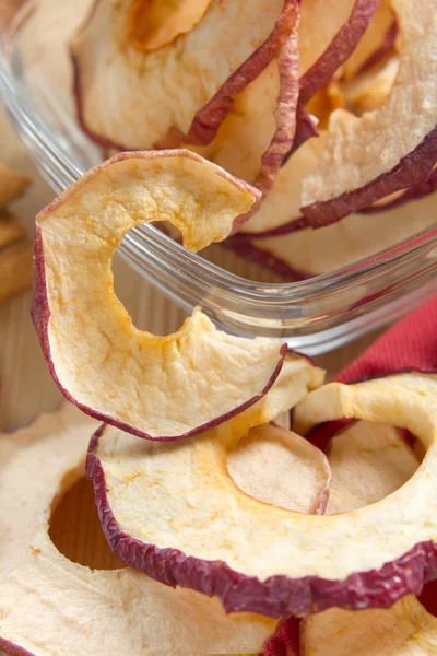 Sušená jablka — Stock fotografie