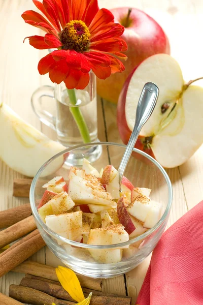 stock image Apples with cinnamon