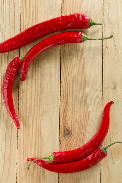 Rød hot chili sauce - Stock-foto