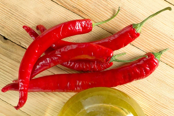 Red hot chilli omáčka — Stock fotografie
