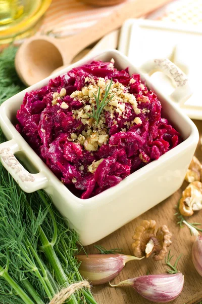 Crated beet — Stock Photo, Image