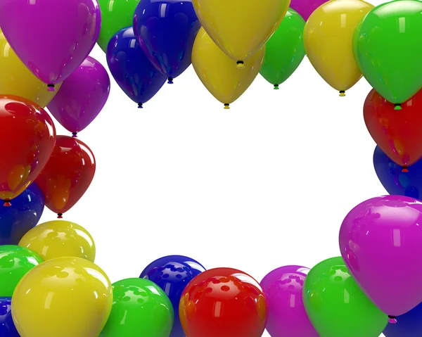 stock image Balloons in a frame