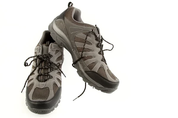 Parę buty do biegania na prostym tle — Zdjęcie stockowe
