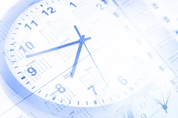 時計とカレンダー — ストック写真
