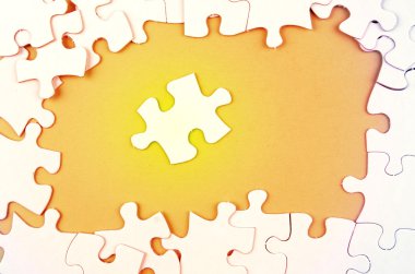 Jigsaw puzzle pieces clipart