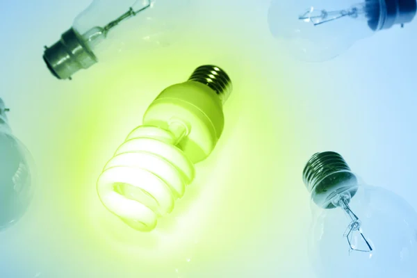 Bright modern bulb — Stock Photo, Image