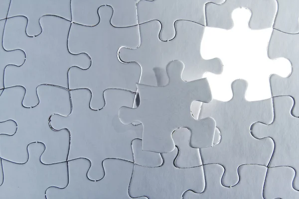 Jigsaw puzzle — Fotografie, imagine de stoc