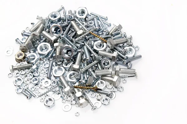 Nuts and bolts — Stock Photo, Image