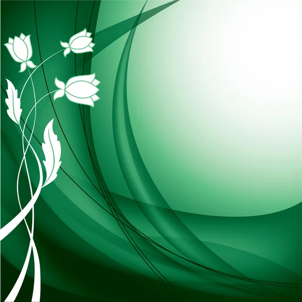 Contexte floral. Eps10 Illustration . — Image vectorielle