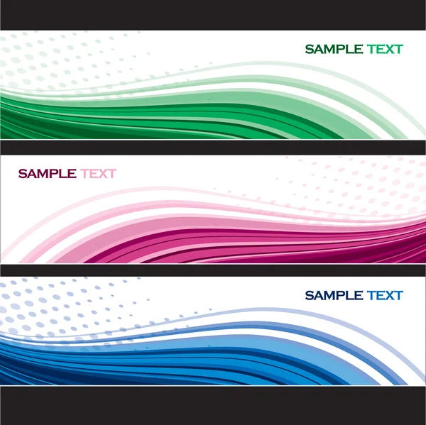 Set of Vector Banners. Abstract Background. Royalty Free Stock Vectors