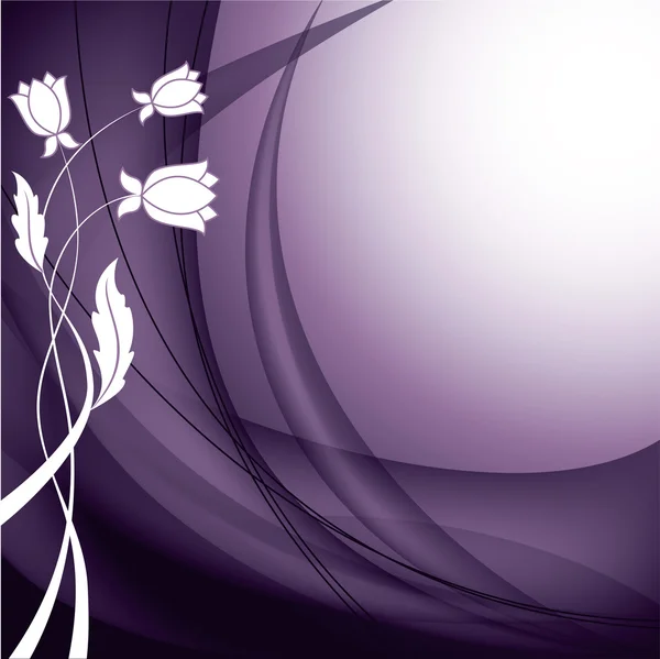 Abstraktní květinové pozadí. eps10 ilustrace. — Stockový vektor