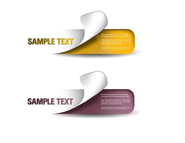Set van kleurrijke vector stickers. eps10 formaat. — Stockvector