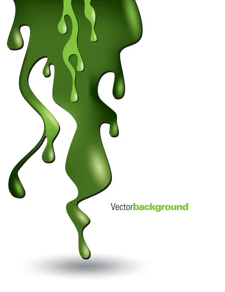 Vector Splattered Ink Concept Design. Eps10. — Stock Vector