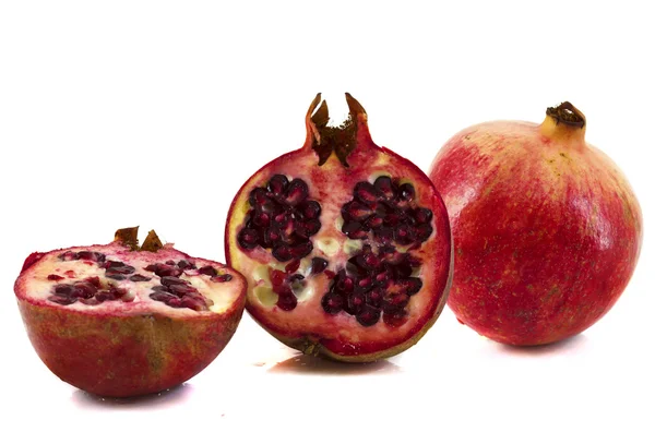 stock image Pomegranate in a white background