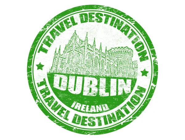 Timbre Dublin — Image vectorielle