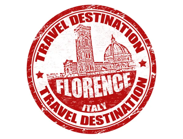 Pieczęć Florencja — Wektor stockowy