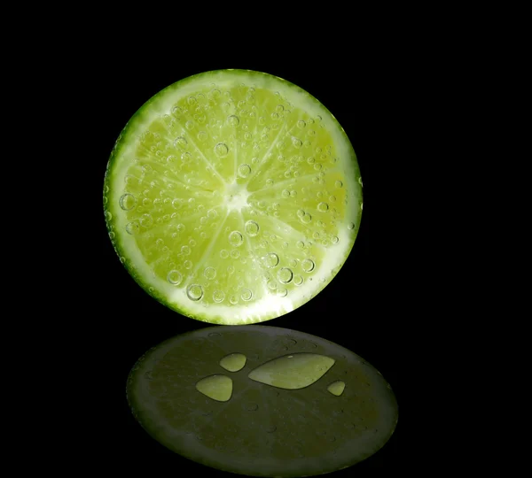 Fresh lime slice — Stock Photo, Image