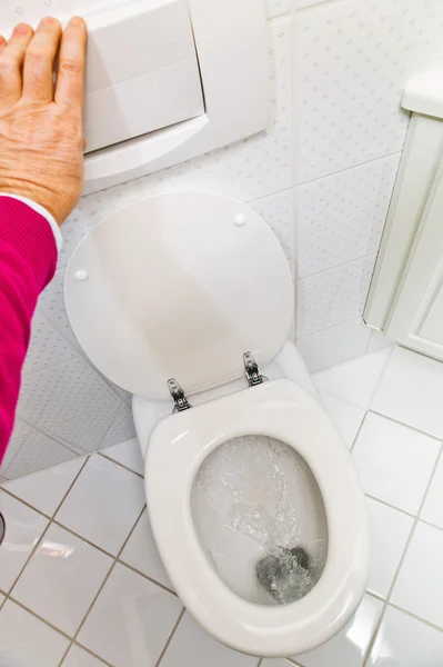 Toilet in a household — Stock Photo, Image