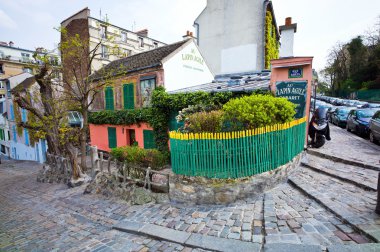 Paris, france. montmartre clipart