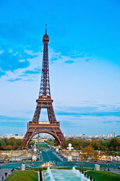 Παρίσι, Γαλλία. ο πύργος του Άιφελ — Φωτογραφία Αρχείου