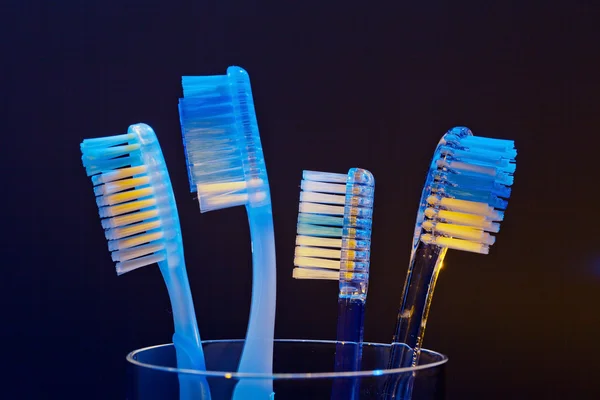 Sikat gigi untuk menyikat gigi — Stok Foto