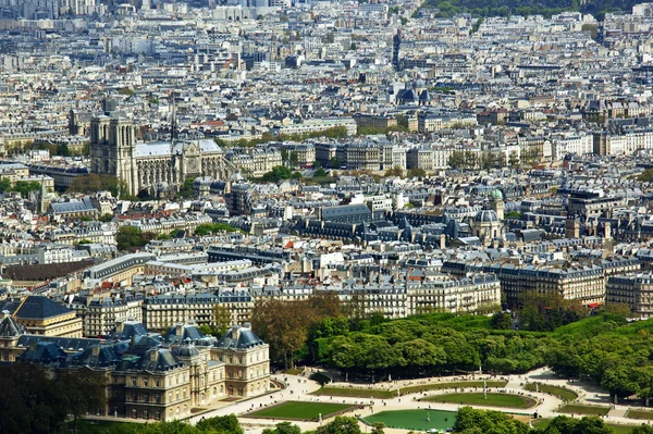 Παρίσι. Νοτρ Νταμ παλάτι του Λουξεμβούργου — Φωτογραφία Αρχείου