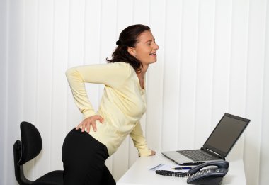 Back pain disc clipart