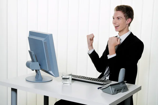 Successful young entrepreneurs — Stock Photo, Image