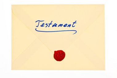 Testament in german clipart