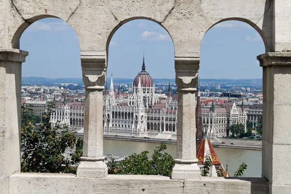 Hungary, budapest, parliament — Stock Photo, Image
