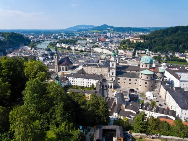 Austria, Salisburgo, paesaggio urbano — Foto Stock