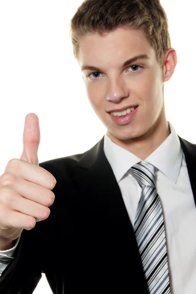 Successful young man — Stock Photo, Image