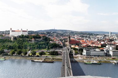 Slovakia, bratislava, skyline clipart